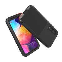 Pancerz Metal odporny na wstrząsy do Samsung Galaxy A72 A50 A51 A52 A53 A32 A71 A42 A20 A70 S22 S21 S20 Fe Plus 5G przypadku skrzynki pokrywa Funda Coque 3